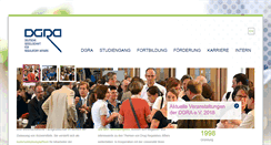 Desktop Screenshot of dgra.de